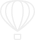 hot air balloon icon